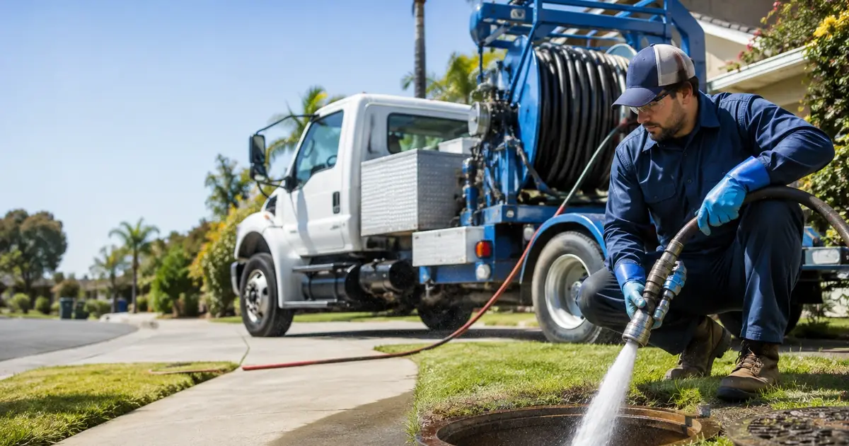 Hydro jet sewer cleaning Shandon