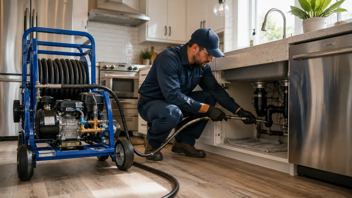 Kitchen Drain Hydro Jetting in Shandon