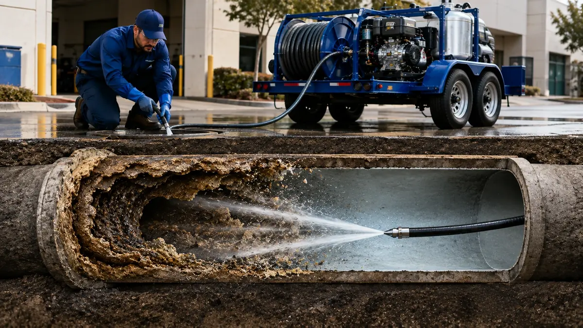 Sewer Pipe Descaling in Shandon